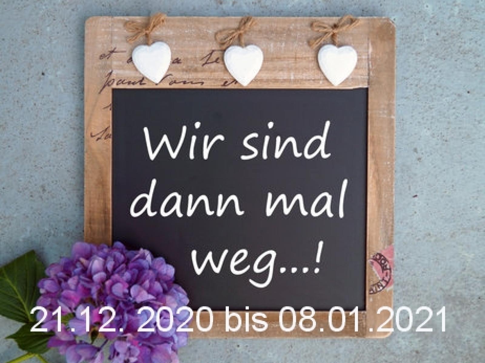Wir sind dann mal weg